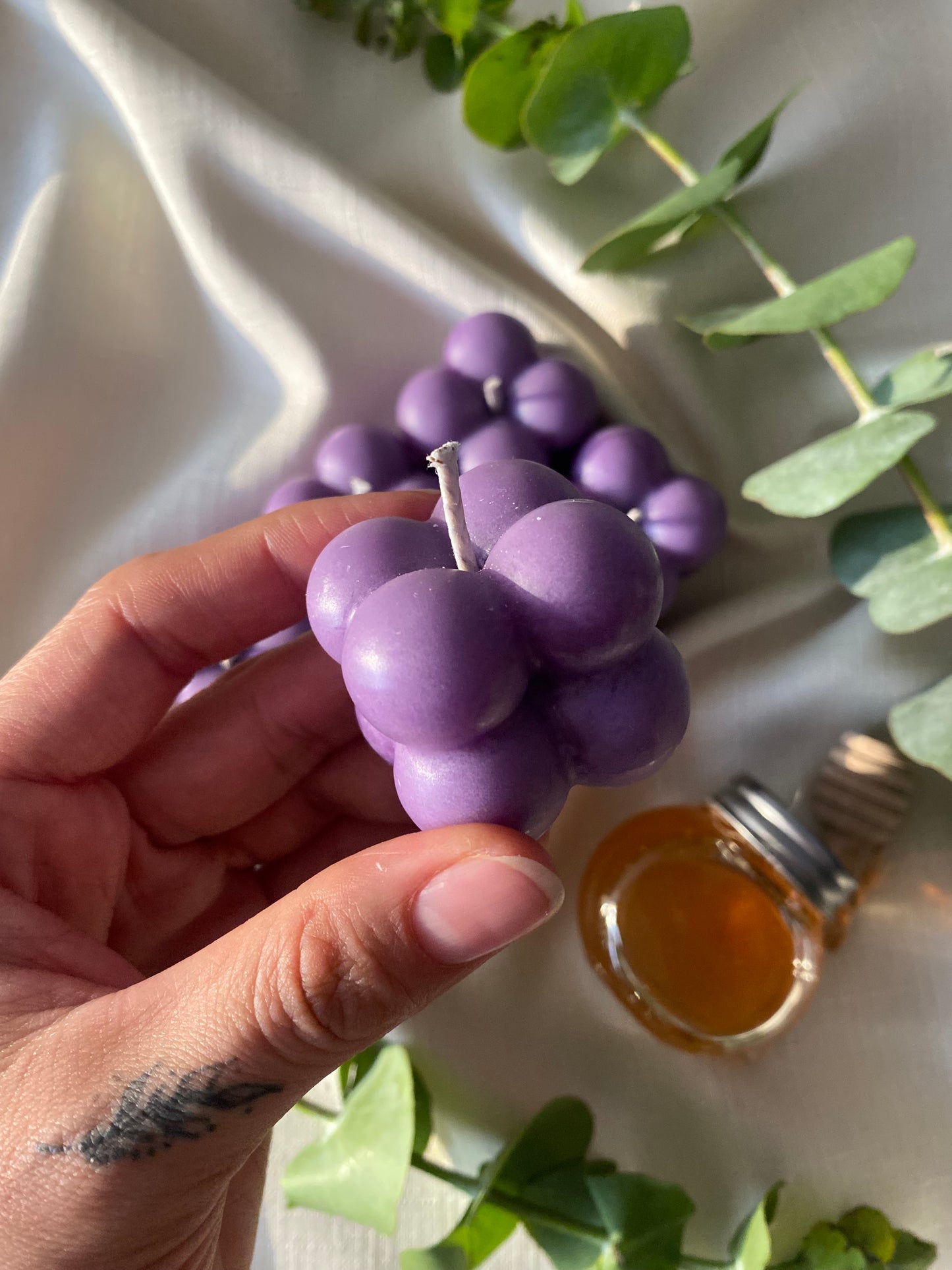 Media Docena (6 Piezas) Velas de Cubo